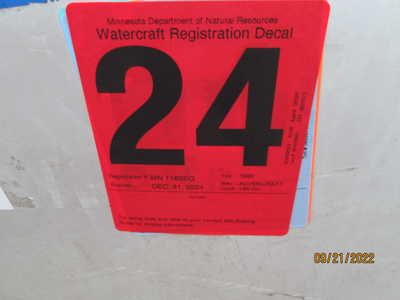 1983 Alumacraft Boat, Fishing, $1295. Photo 8