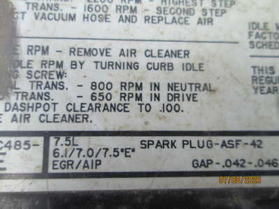 1985 Ford F350 Reg Cab, $1295. Photo 10