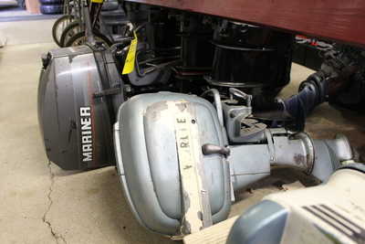 1954 Evinrude Tiller 7514, $365. Photo 1