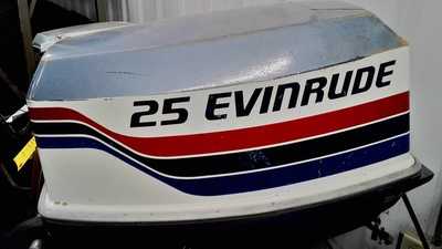 1977 Evinrude   2 Stroke 25753h Remote steeri, $865. Photo 1