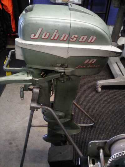 1955 Johnson  Tiller QD16, $485. Photo 3