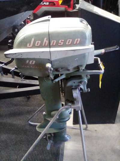 1955 Johnson  Tiller QD16, $485. Photo 1