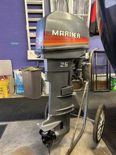 1980 Mariner OB253037, $285. Photo 1