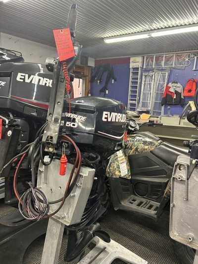 2012 Evinrude Inline 50-HP E50DPL, $3885. Photo 1