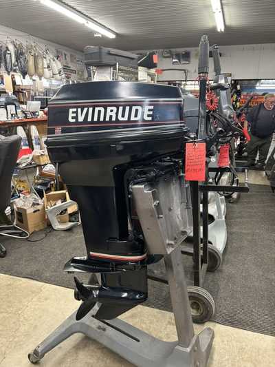 1992 Evinrude E40TELENJ, $1595. Photo 1