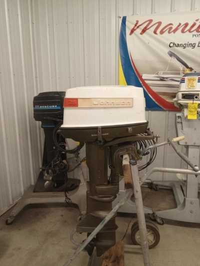 1972 Johnson 25EL72R, $595. Photo 1