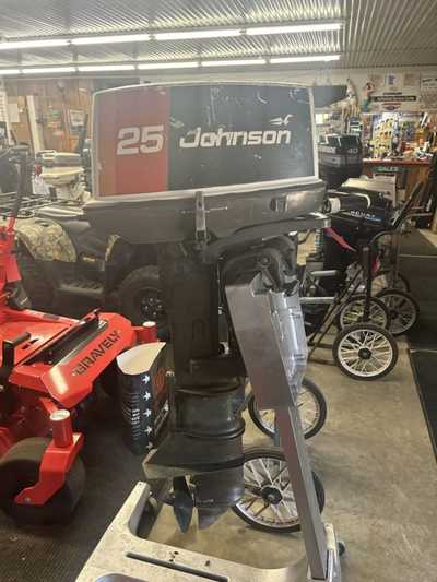 1976 Johnson 25EL76E, $495. Photo 1