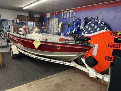 1995 Lund 1700 PRO ANGLER DLX, $5895. Photo 1