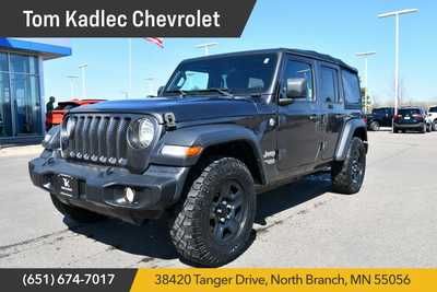 2018 Jeep Wrangler Unlimited, $20500. Photo 1