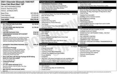 2021 Chevrolet 1500 Crew Cab, $26998. Photo 12