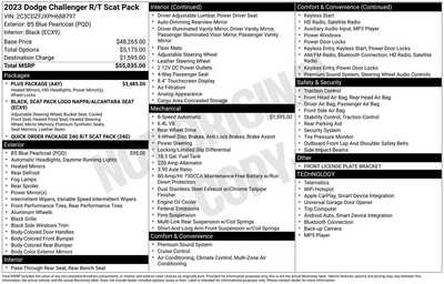 2023 Dodge Challenger, $48860. Photo 12