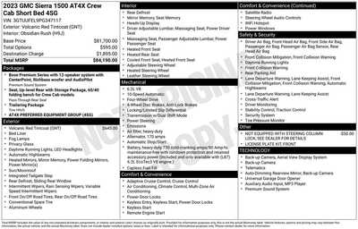 2023 GMC Sierra 1500, $62480. Photo 12