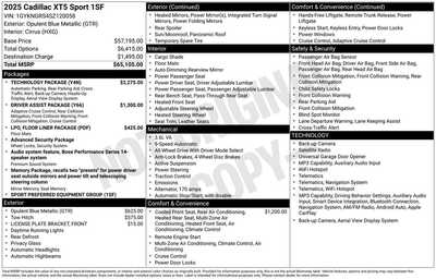 2025 Cadillac XT5, $49997. Photo 12