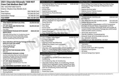 2021 Chevrolet 1500 Crew Cab, $28317. Photo 12