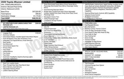 2020 Toyota 4Runner, $31347. Photo 12