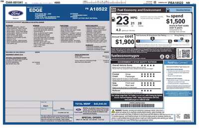 2023 Ford Edge, $22229. Photo 12