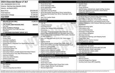 2024 Chevrolet Blazer, $34808. Photo 12