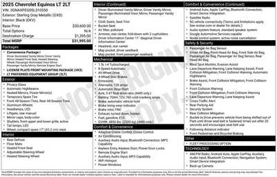 2025 Chevrolet Equinox, $27000. Photo 12