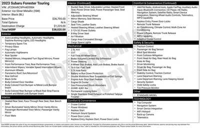 2023 Subaru Forester, $32347. Photo 12