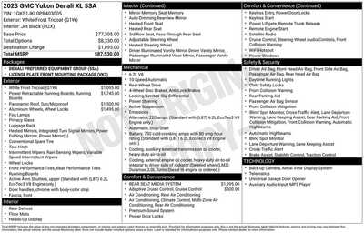 2023 GMC Yukon XL, $54347. Photo 12