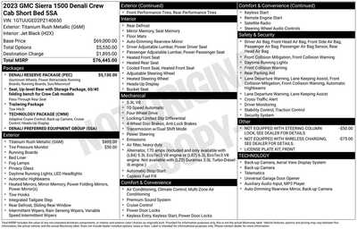 2023 GMC Sierra 1500, $47347. Photo 12