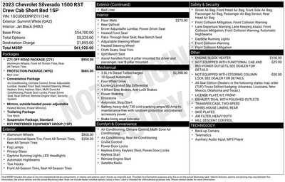 2023 Chevrolet Silverado 1500, $42245. Photo 12