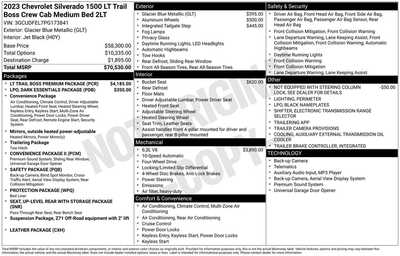 2023 Chevrolet Silverado 1500, $47347. Photo 12