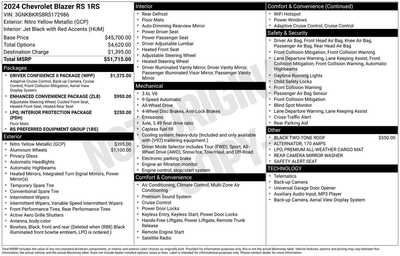2024 Chevrolet Blazer, $34263. Photo 12