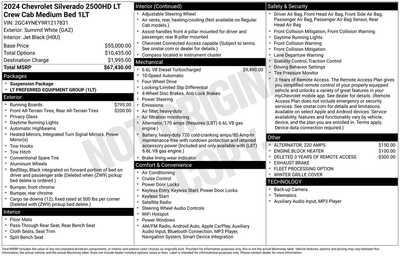 2024 Chevrolet Silverado 2500HD, $50860. Photo 12
