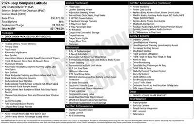2024 Jeep Compass, $20022. Photo 12