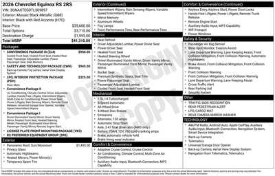 2026 Chevrolet Equinox, $40484. Photo 12