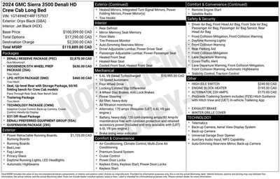 2024 GMC 3500 Crew Cab, $69847. Photo 12