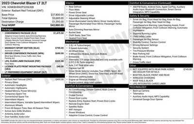 2023 Chevrolet Blazer, $26740. Photo 12