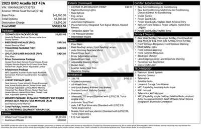 2023 GMC Acadia, $33158. Photo 12