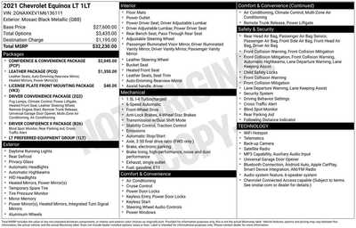 2021 Chevrolet Equinox, $15347. Photo 12