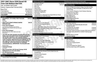 2021 GMC Sierra 3500HD, $62889. Photo 12