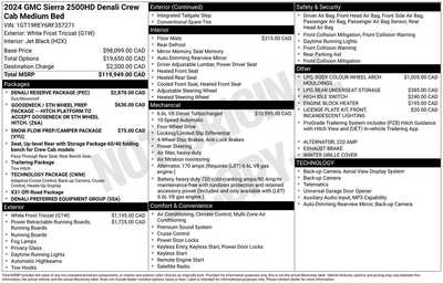 2024 GMC 2500 Crew Cab, $66500. Photo 12