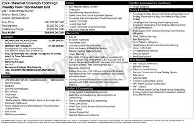 2024 Chevrolet 1500 Crew Cab, $49663. Photo 12