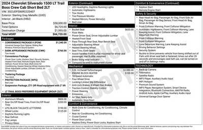 2024 Chevrolet 1500 Crew Cab, $44650. Photo 12