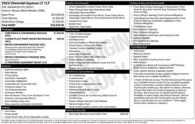 2023 Chevrolet Equinox, $23313. Photo 12