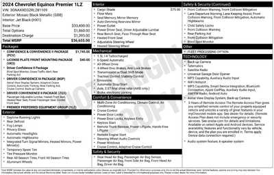 2024 Chevrolet Equinox, $26503. Photo 12