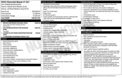 2025 Chevrolet Blazer, $29038. Photo 12