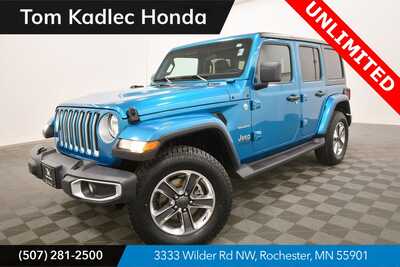 2020 Jeep Wrangler Unlimited, $19749. Photo 1
