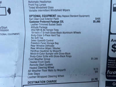 2023 Jeep Wrangler Unlimited, $47900. Photo 4