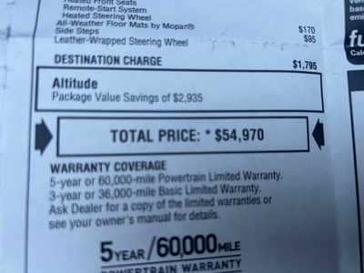 2023 Jeep Wrangler Unlimited, $47900. Photo 5