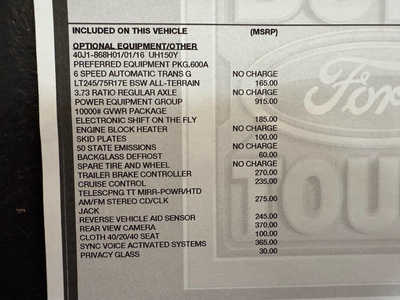 2017 Ford F250 Ext Cab, $15888. Photo 10