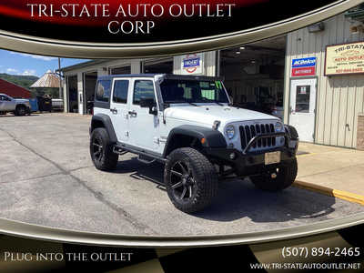 2017 Jeep Wrangler Unlimited, $20990. Photo 1
