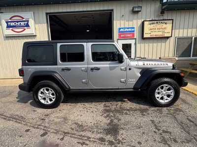 2021 Jeep Wrangler Unlimited, $19175. Photo 8