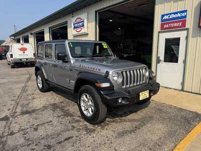 2021 Jeep Wrangler Unlimited, $19175. Photo 1