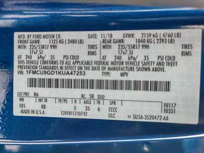 2019 Ford Escape, $9000. Photo 8